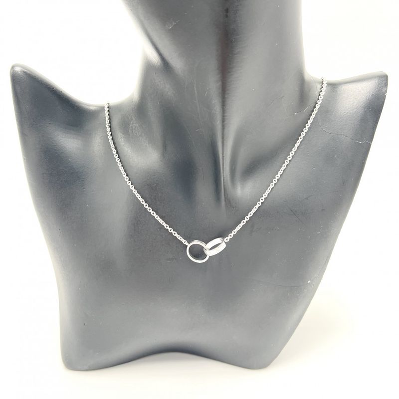 Cartier Necklace Ladies Baby Love Jewelry Accessories Au750 18k Gold Bis