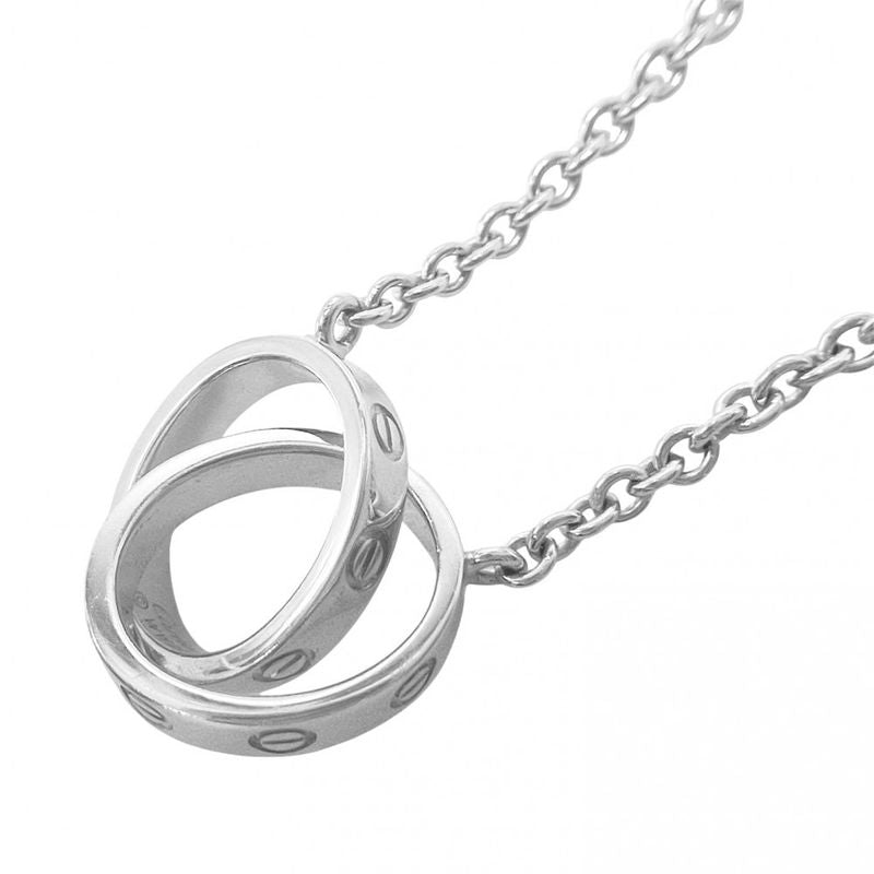 Cartier Necklace Ladies Baby Love Jewelry Accessories Au750 18k Gold Bis