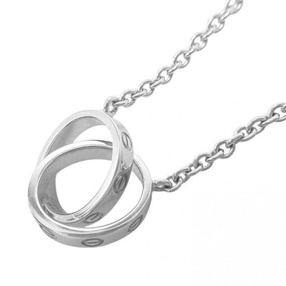 Cartier Necklace Ladies Baby Love Jewelry Accessories Au750 18k Gold Bis