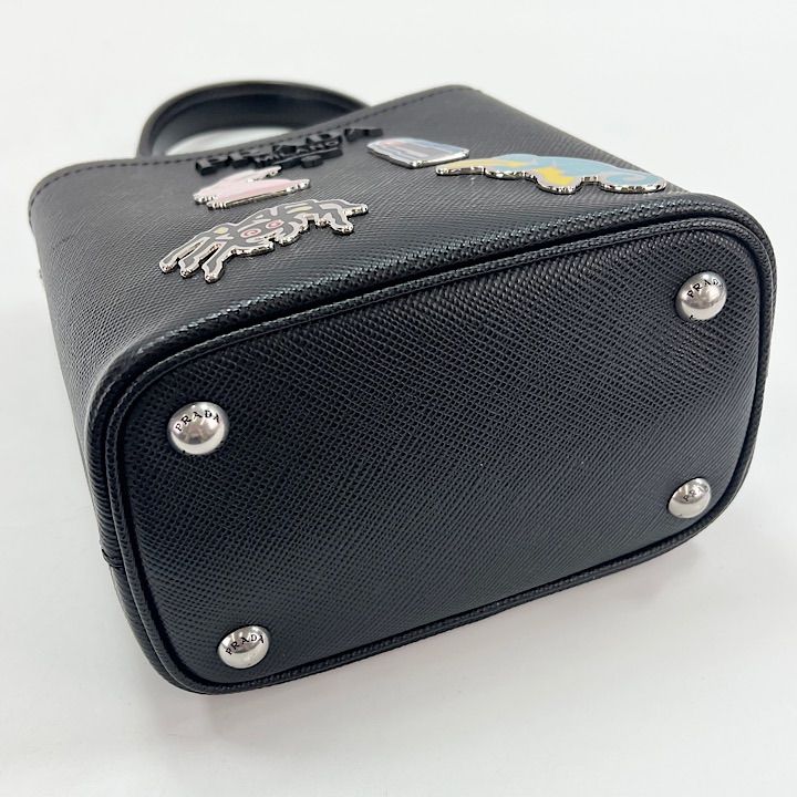 Prada 2WAY Ladies Pannier Animal Shoulder Crossbody Handbag Shoulder Bag Prada