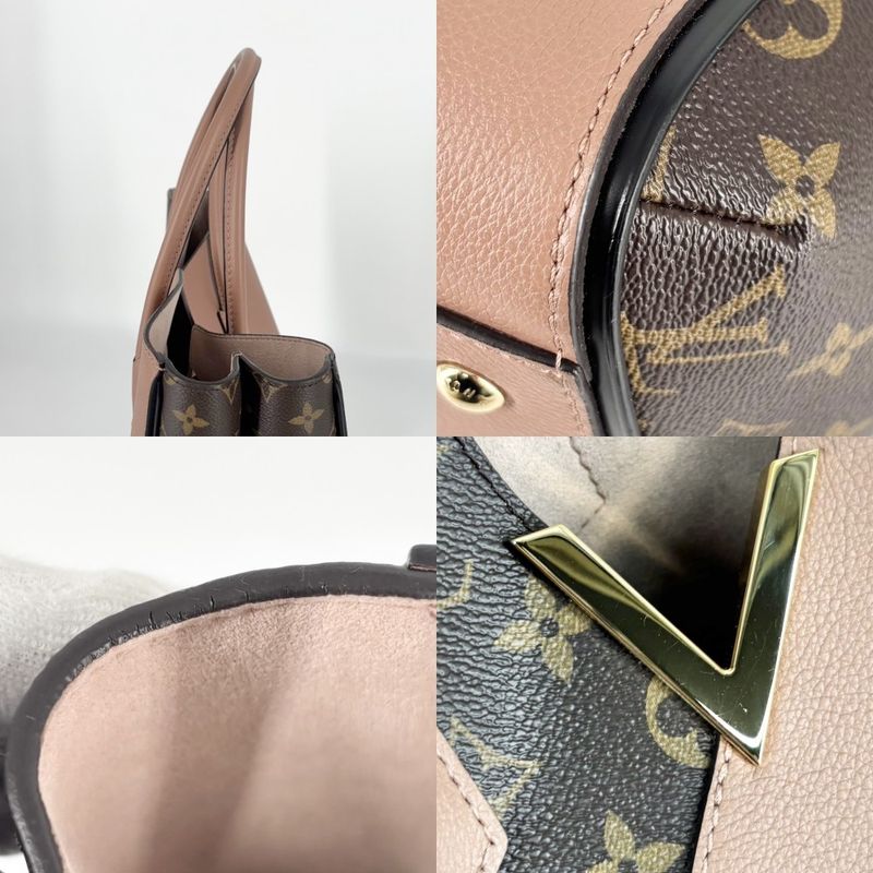 Louis Vuitton Handbag Women's Monogram Kimono MM Tote Bag Shoulder Brown Beige