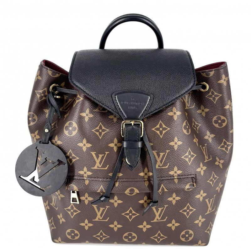 Louis Vuitton Backpack Women's Monogram Montsouris NM PM Backpack Bag Louis