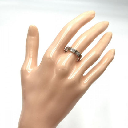Cartier Rings Ladies Love Ring Full Pave Jewelry Accessories Au750 18k Gold PG