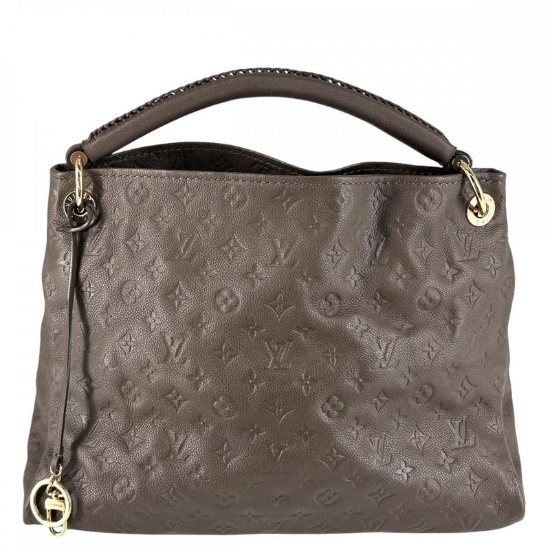 Louis Vuitton Shoulder Bag Women's Artsy MM Handbag Shoulder Brown Louis