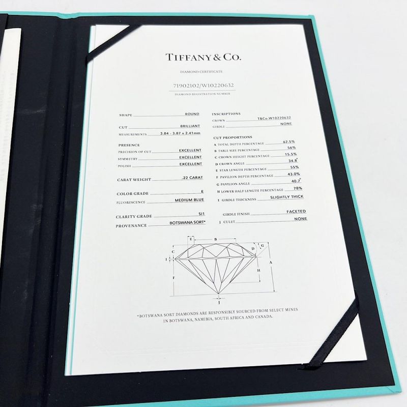 Tiffany & Co Necklace Women's By-the-yard Pendant Jewelry Accessories Au750