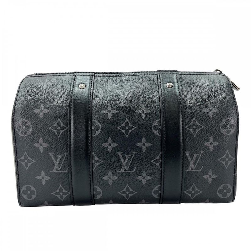 Louis Vuitton Shoulder Bag Men's Shoulder City Keepall Monogram-eclipse Louis