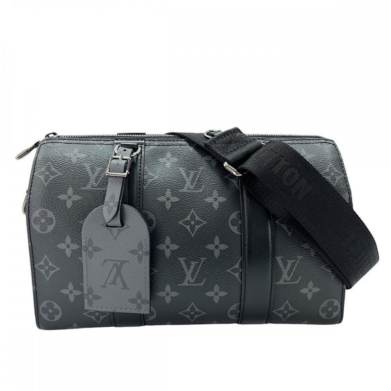 Louis Vuitton Shoulder Bag Men's Shoulder City Keepall Monogram-eclipse Louis