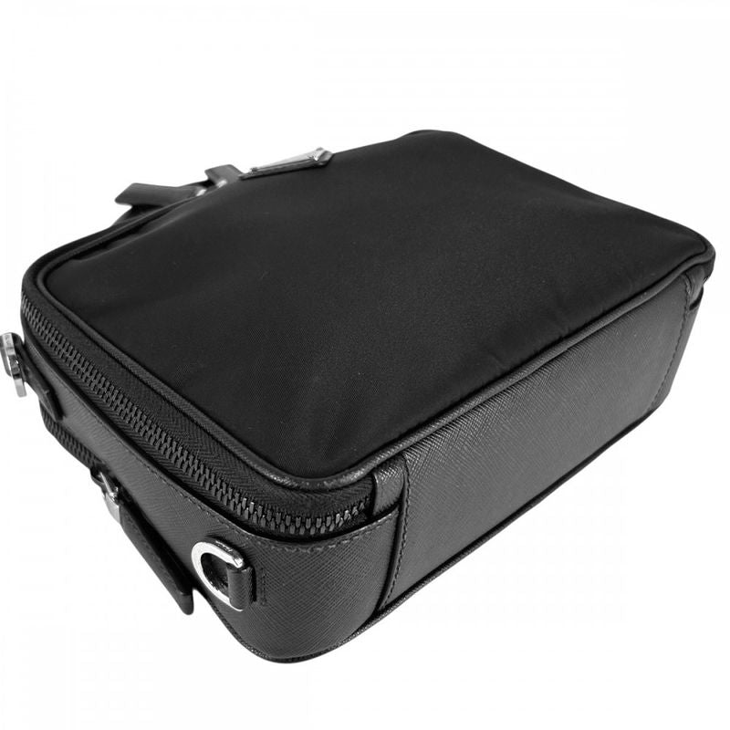 Prada 2WAY Unisex Brick Triangle Logo Shoulder Bag Handbag Shoulder Crossbody