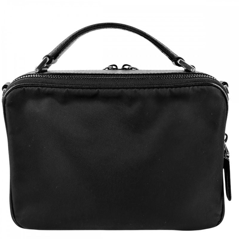 Prada 2WAY Unisex Brick Triangle Logo Shoulder Bag Handbag Shoulder Crossbody