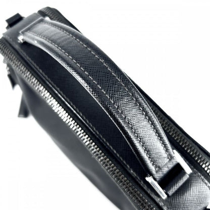 Prada 2WAY Unisex Brick Triangle Logo Shoulder Bag Handbag Shoulder Crossbody