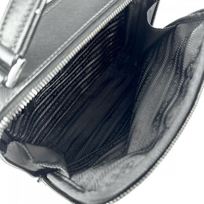 Prada 2WAY Unisex Brick Triangle Logo Shoulder Bag Handbag Shoulder Crossbody