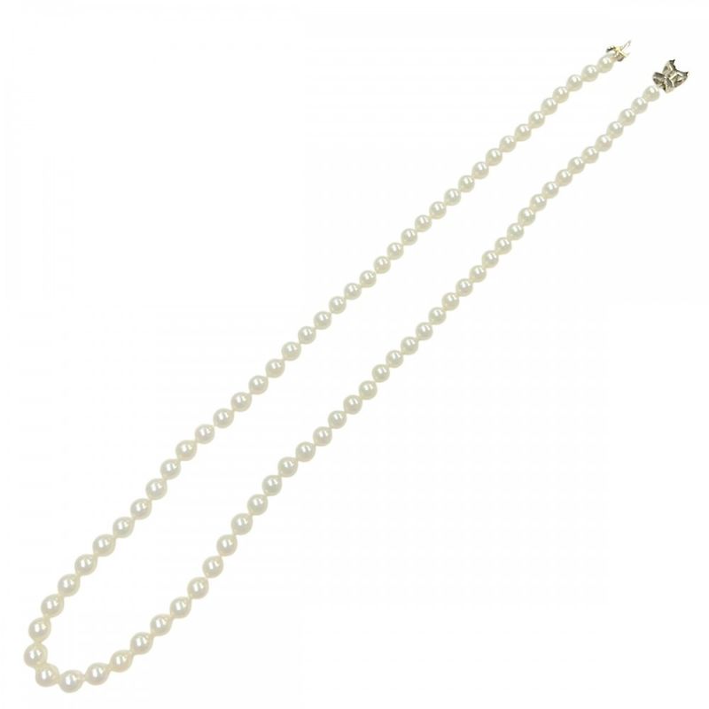 Tiffany & Co Necklace Ladies Pearl Necklace Signature Pearl Jewelry Accessories
