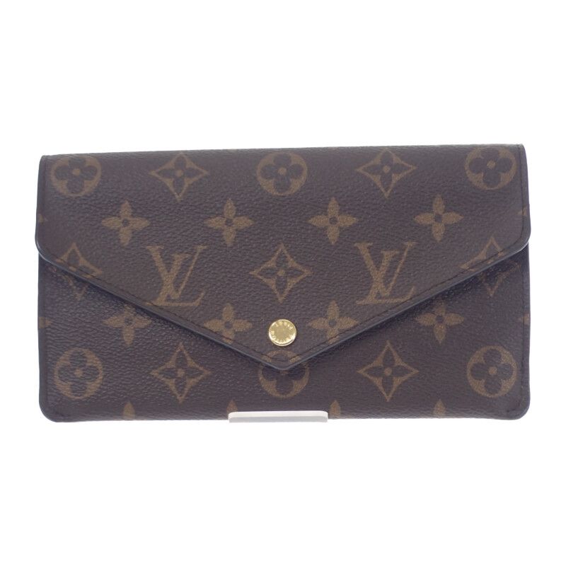 Louis Vuitton Portefeuille Jeanne M62155 Long Wallet Monogram Canvas Fuchsia