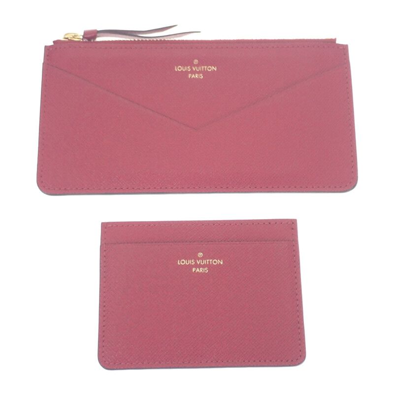 Louis Vuitton Portefeuille Jeanne M62155 Long Wallet Monogram Canvas Fuchsia