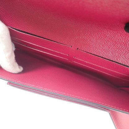 Louis Vuitton Portefeuille Jeanne M62155 Long Wallet Monogram Canvas Fuchsia