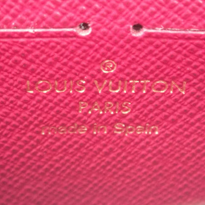 Louis Vuitton Portefeuille Jeanne M62155 Long Wallet Monogram Canvas Fuchsia