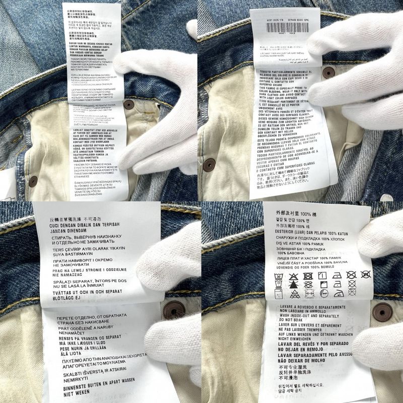 Prada Pants Women's Triangle Logo Bottoms Apparel Clothing Prada Gfp469 Blue