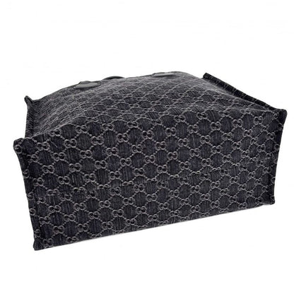 Gucci Tote Women's Ophidia Large Tote Handbag GG Gucci 772184 Denim Leather