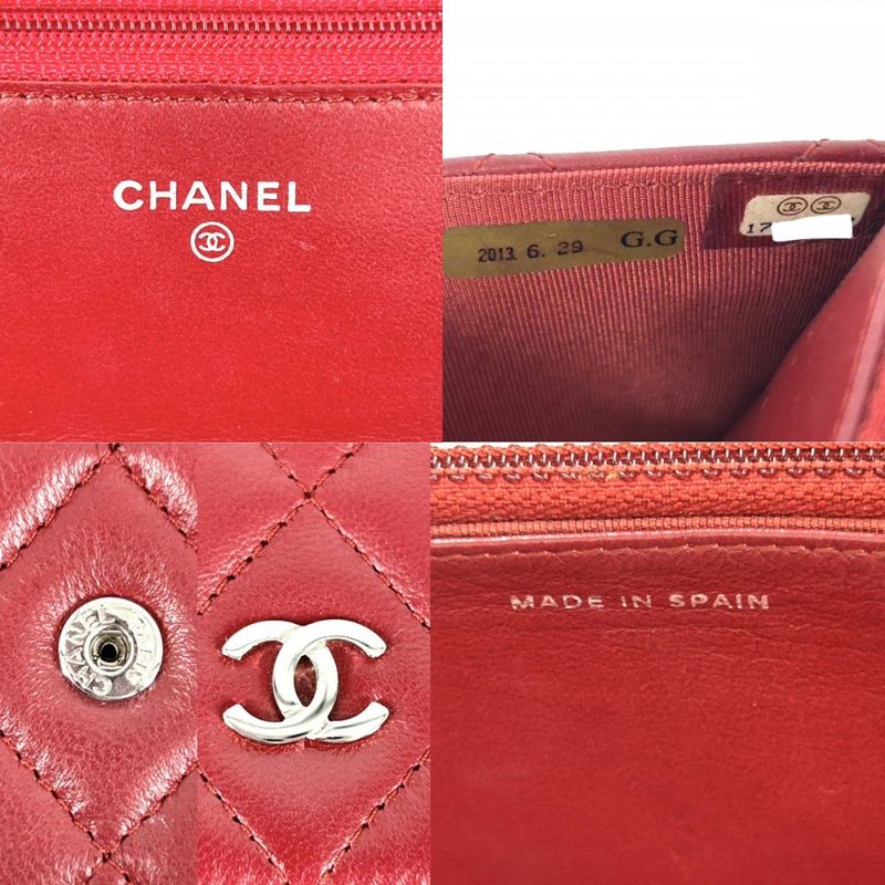 Chanel Chain Wallet Women Matelasse Mini Shoulder Bag Coco Mark Shoulder