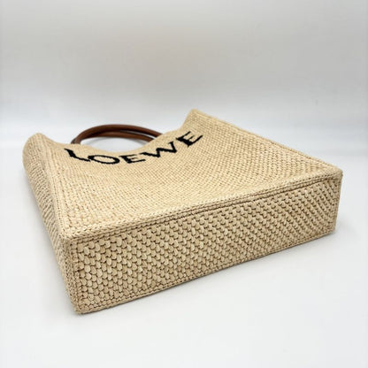 Loewe 2WAY Women's Logo Standard A4 Tote Bag Shoulder Bag Shoulder Crossbody