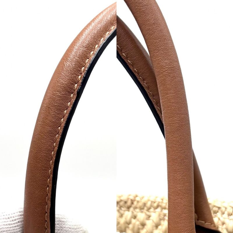 Loewe 2WAY Women's Logo Standard A4 Tote Bag Shoulder Bag Shoulder Crossbody