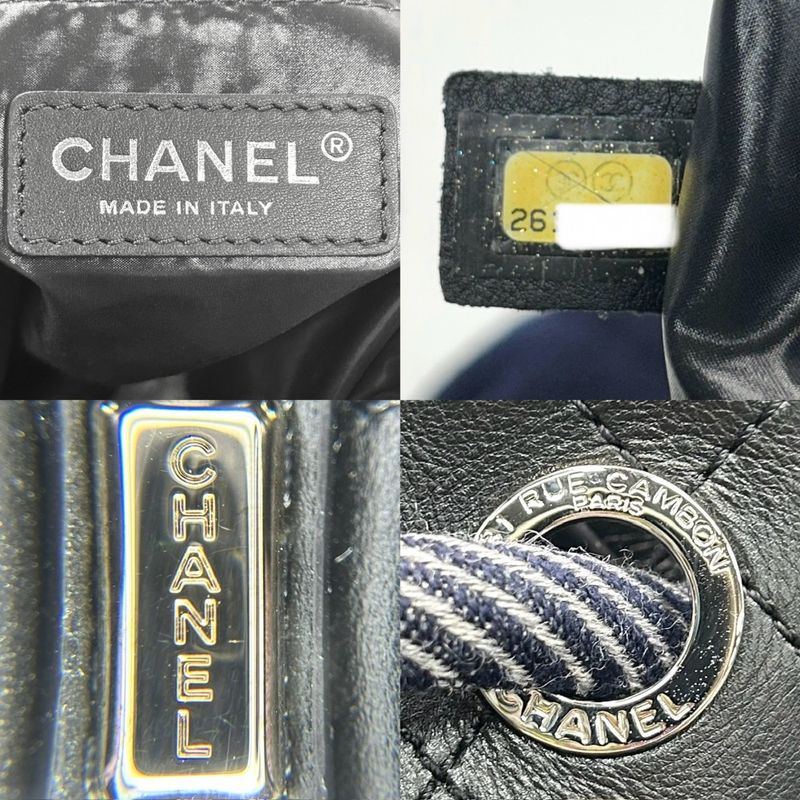 Chanel Shoulder Bag Women's Embroidery Drawstring Ring Su Ring Bag Quilted Coco