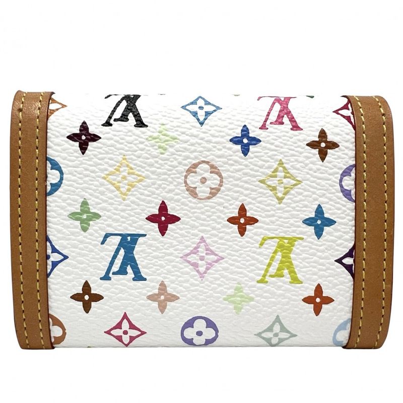 Louis Vuitton Coin Case Women's Porte Monnaie Pla Coin Purse Mini Wallet Louis