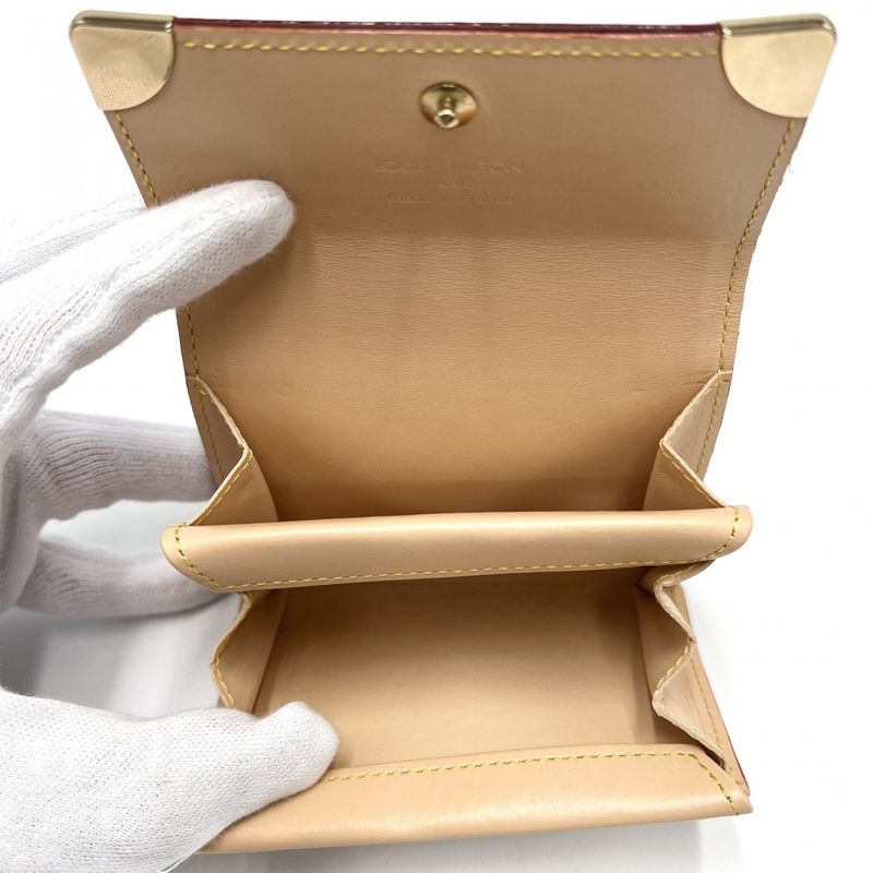 Louis Vuitton Coin Case Women's Porte Monnaie Pla Coin Purse Mini Wallet Louis