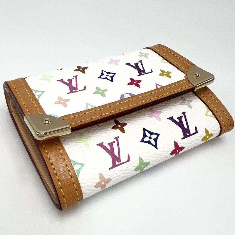 Louis Vuitton Coin Case Women's Porte Monnaie Pla Coin Purse Mini Wallet Louis