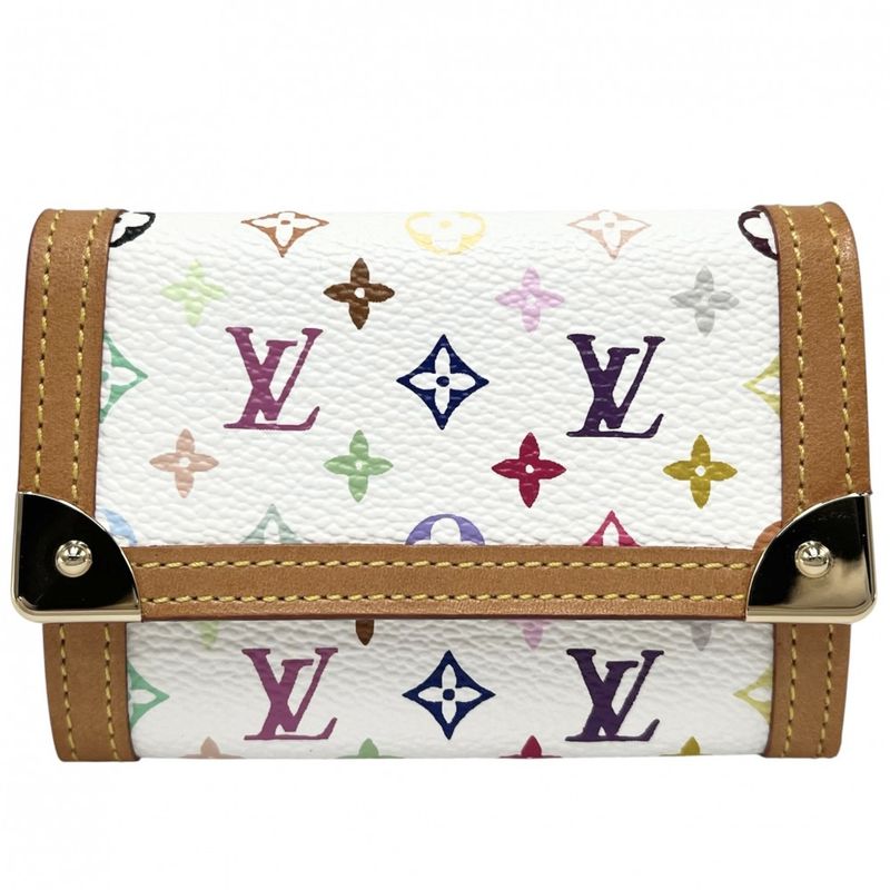 Louis Vuitton Coin Case Women's Porte Monnaie Pla Coin Purse Mini Wallet Louis