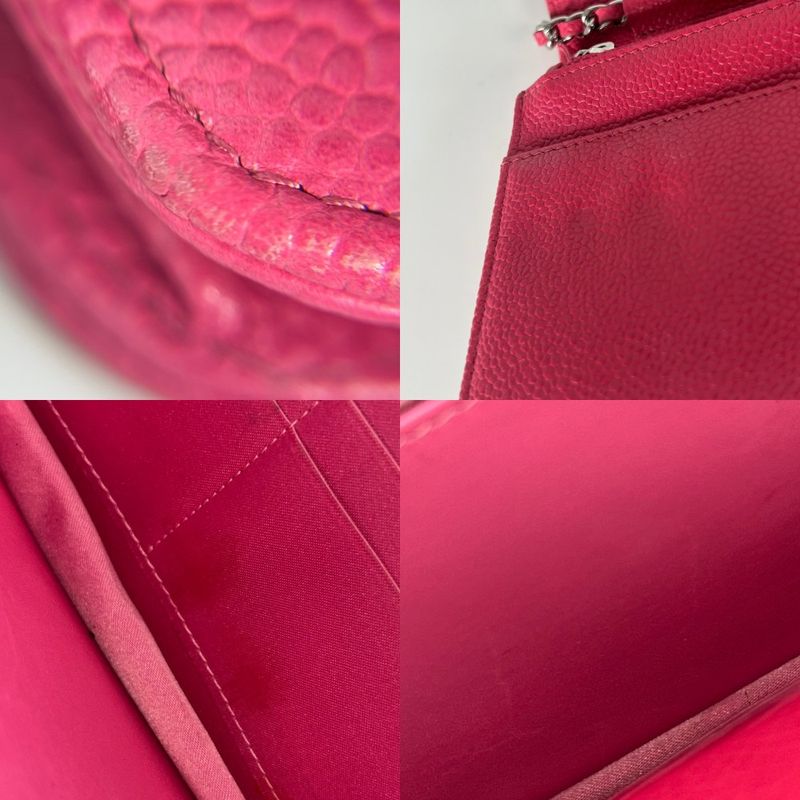 Chanel Chain Wallet Women Shoulder Bag Coco Mark Crossbody Wallet Chanel Caviar