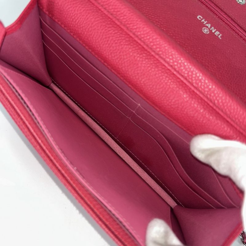 Chanel Chain Wallet Women Shoulder Bag Coco Mark Crossbody Wallet Chanel Caviar