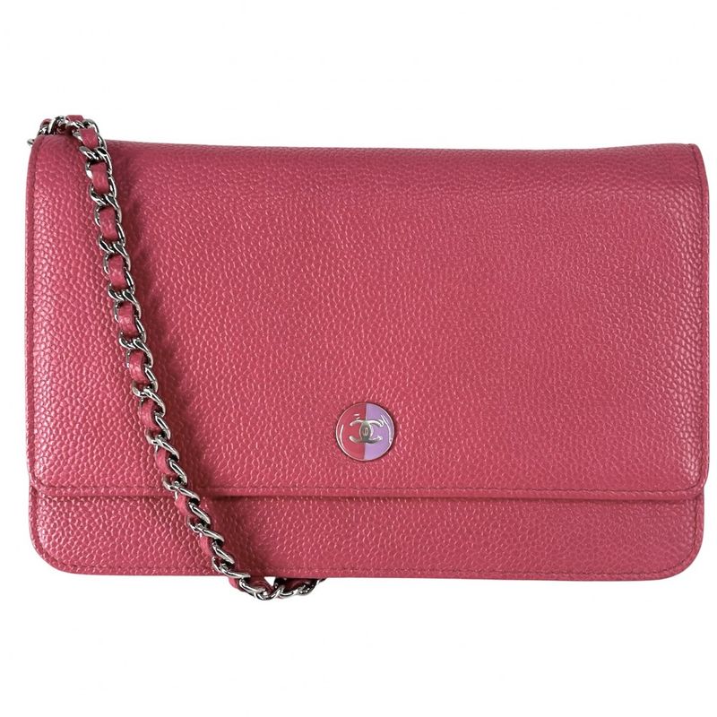 Chanel Chain Wallet Women Shoulder Bag Coco Mark Crossbody Wallet Chanel Caviar
