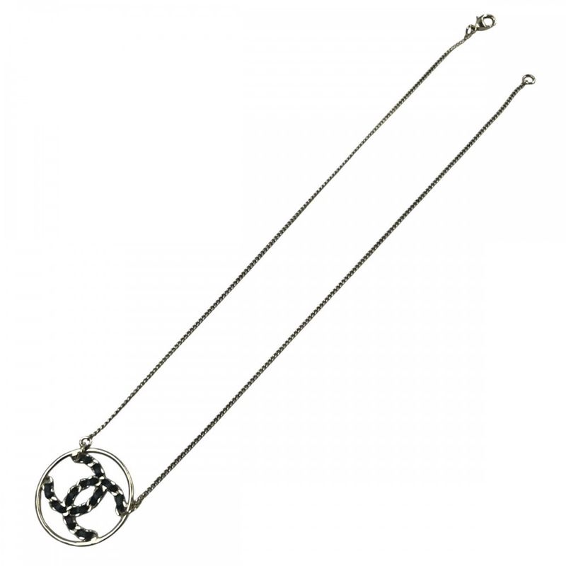 Chanel Necklace Women's Coco Mark Chain Design Accessory Pendant GP