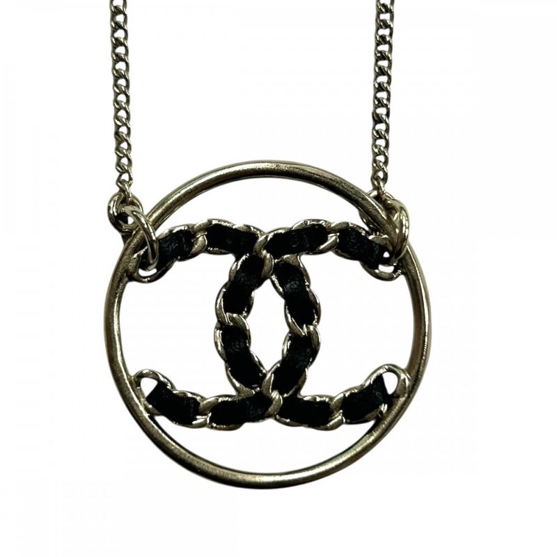 Chanel Necklace Women's Coco Mark Chain Design Accessory Pendant GP