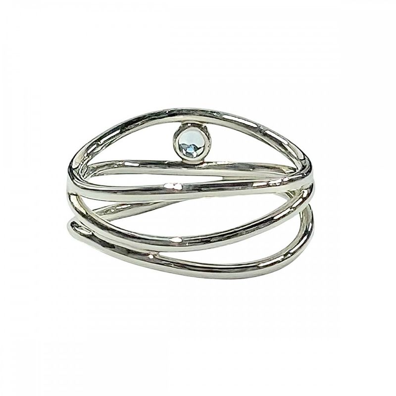 Tiffany & Co Rings Women's Wave Ring 3-row Jewelry Accessories 925