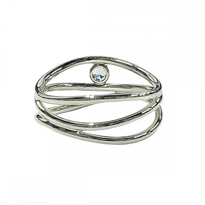 Tiffany & Co Rings Women's Wave Ring 3-row Jewelry Accessories 925