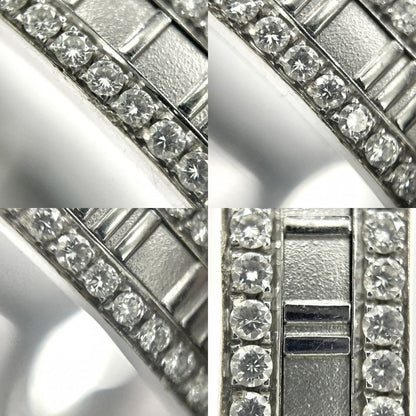 Tiffany & Co Bangle Ladies Bracelet Atlas Jewelry Accessories Au750 18k WG