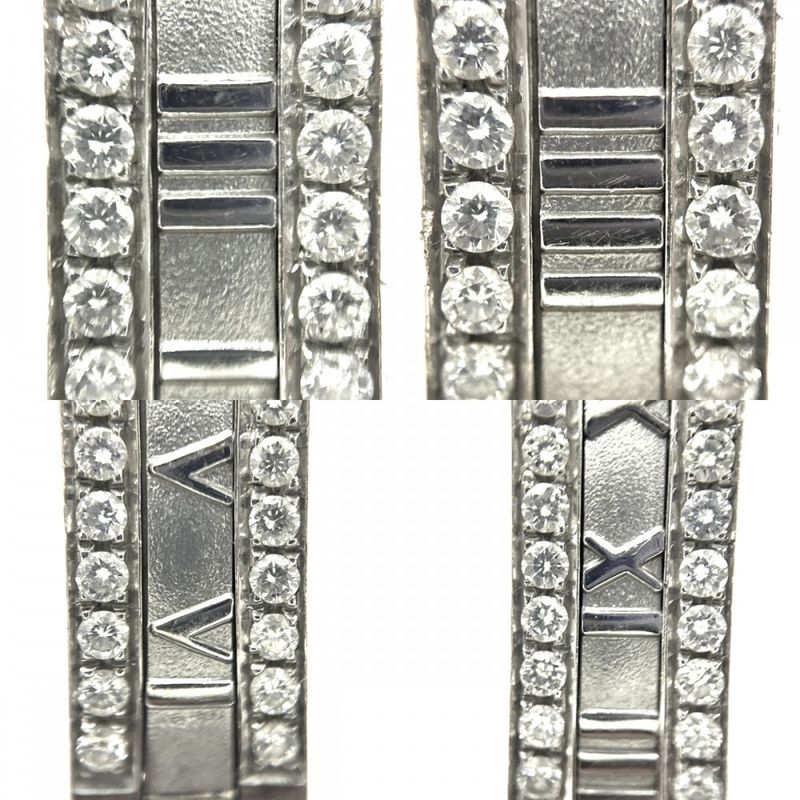 Tiffany & Co Bangle Ladies Bracelet Atlas Jewelry Accessories Au750 18k WG