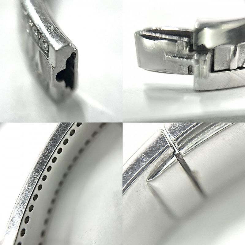 Tiffany & Co Bangle Ladies Bracelet Atlas Jewelry Accessories Au750 18k WG