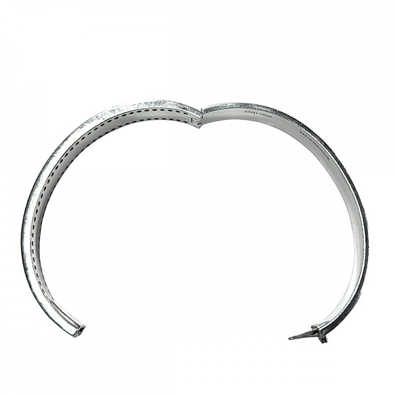 Tiffany & Co Bangle Ladies Bracelet Atlas Jewelry Accessories Au750 18k WG