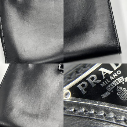 Prada 2WAY Ladies Triangle Logo Mini Tote Handbag Shoulder Bag Shoulder