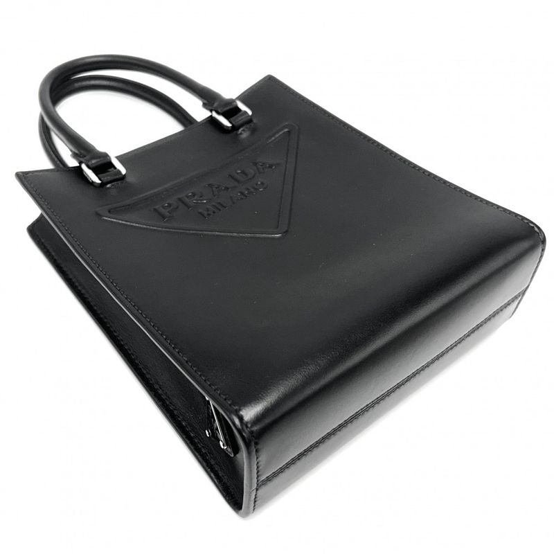 Prada 2WAY Ladies Triangle Logo Mini Tote Handbag Shoulder Bag Shoulder