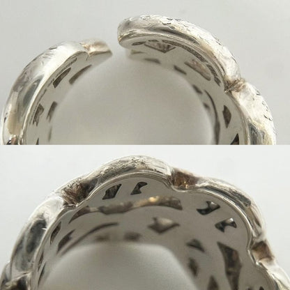 Hermes Rings Women's Chaine D'ancre Anchene GM Accessory Jewelry Small Size 50