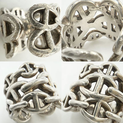 Hermes Rings Women's Chaine D'ancre Anchene GM Accessory Jewelry Small Size 50