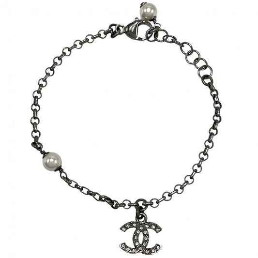 Chanel Bracelet Women's Coco Mark Accessories With Adjuster Chanel Faux Pearl