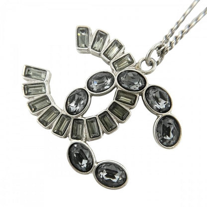 Chanel Necklace Women's Coco Mark Long Necklace Accessories Chanel Rhinestone