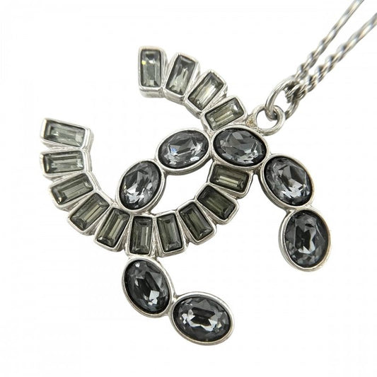 Chanel Necklace Women's Coco Mark Long Necklace Accessories Chanel Rhinestone