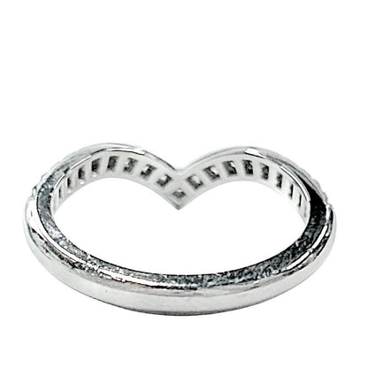Tiffany & Co Ring Ladies Soleste V Band Ring Jewelry Accessories Tiffany & Co