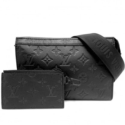 Louis Vuitton 2WAY Men's Monogram Shadow Gaston Wearable Wallet Shoulder Bag